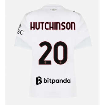 AC Milan Omari Hutchinson #20 Maglia Gara Trasferta Repliche 2026-27 Donna Maniche Corte